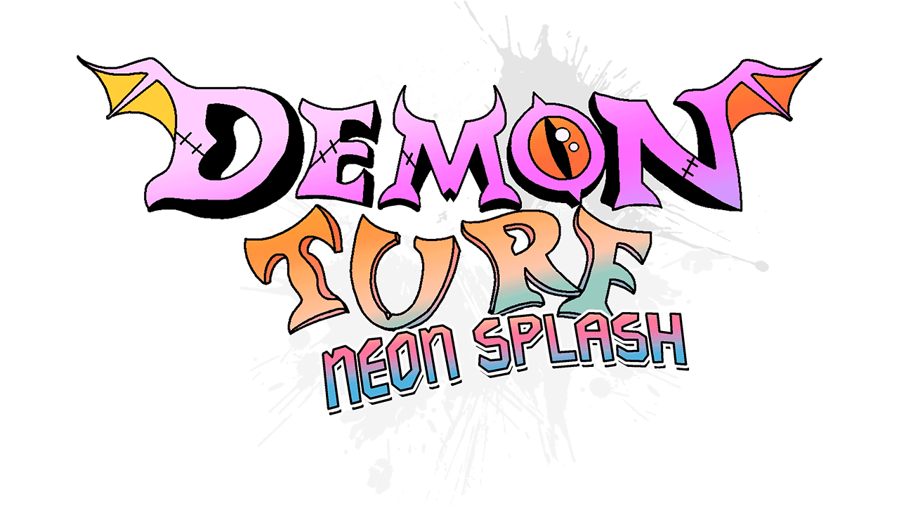 Demon Turf: Neon Splash Logo