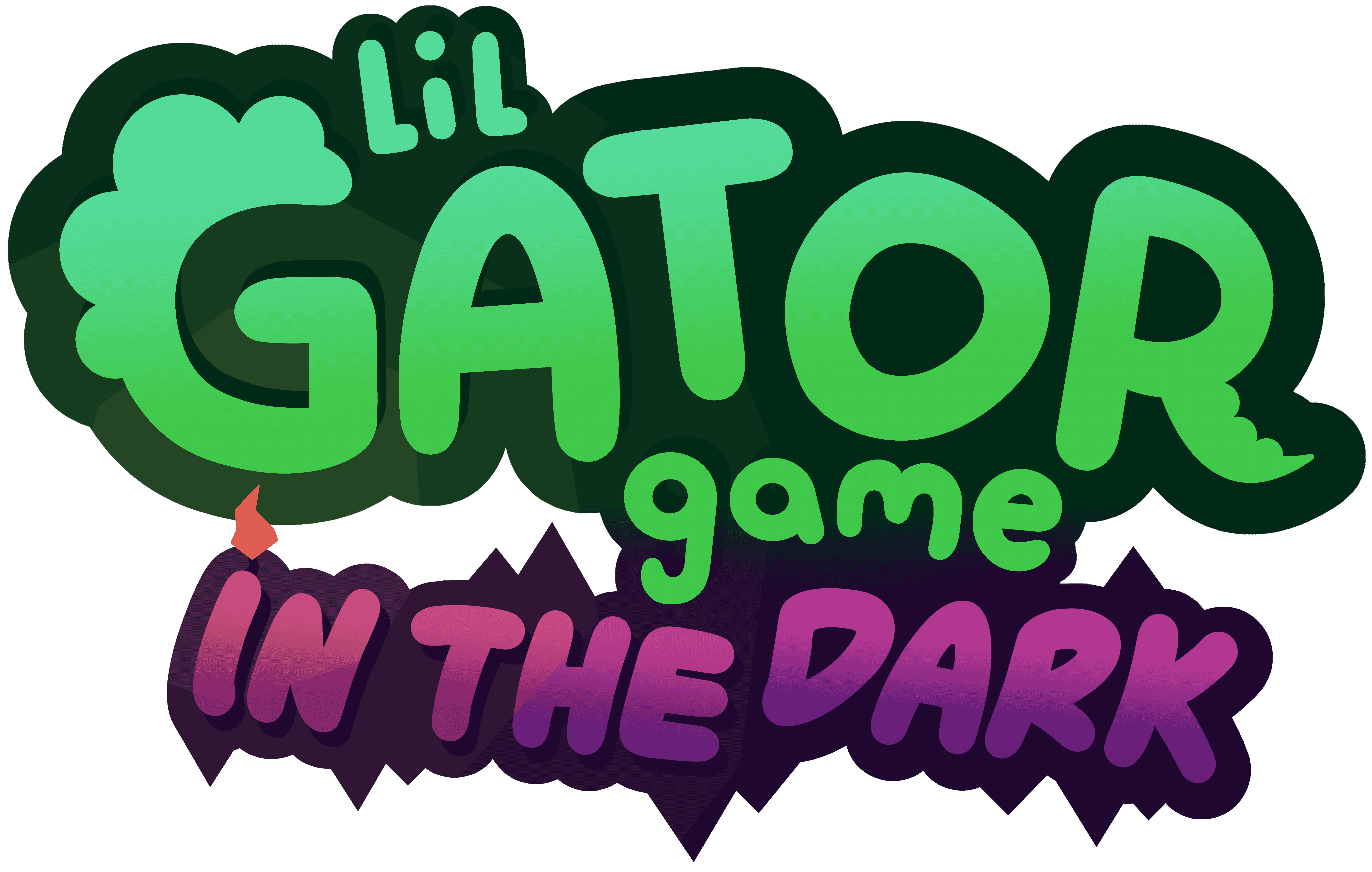 Lil Gator Game: In The Dark Logo