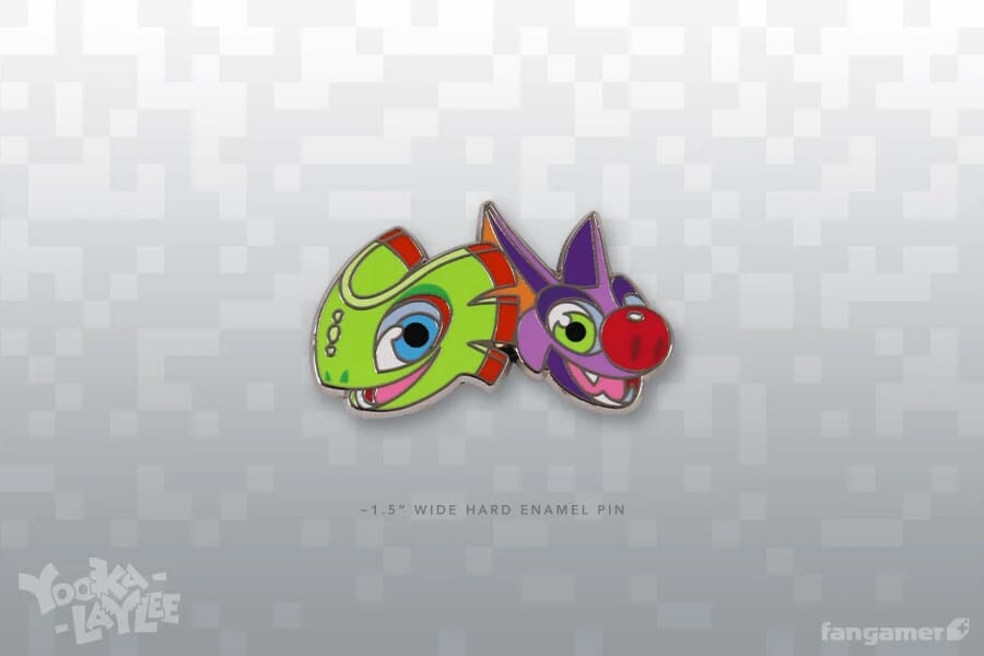 Chameleon and Bat Friendship Badge